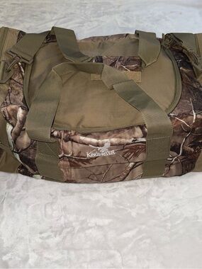 Large Camo Duffel Bag - kings river